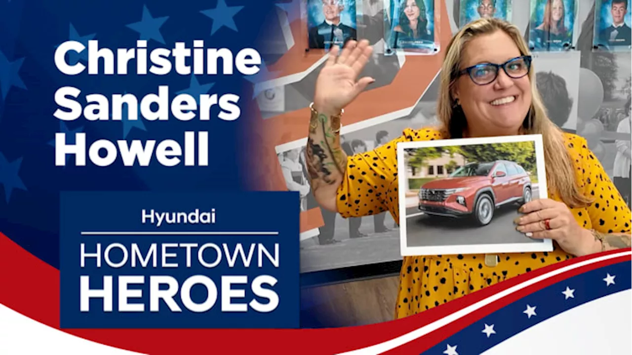 Beloved Orange Park High teacher wins 2024 Tucson in Hyundai Hometown Heroes contest