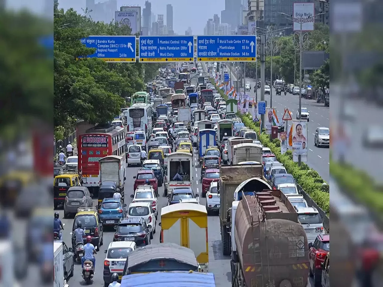 गणेशोत्सवादरम्यान कितीही वाहतूक कोंडी असो; तरीही शहरातील 'या' एका रस्त्यावरून सुसाट प्रवास शक्य