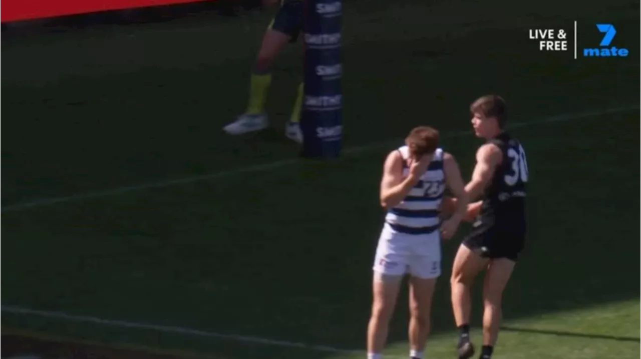 ‘Concerning’ scenes as Geelong veteran Gary Rohan suddenly faces uncertain future