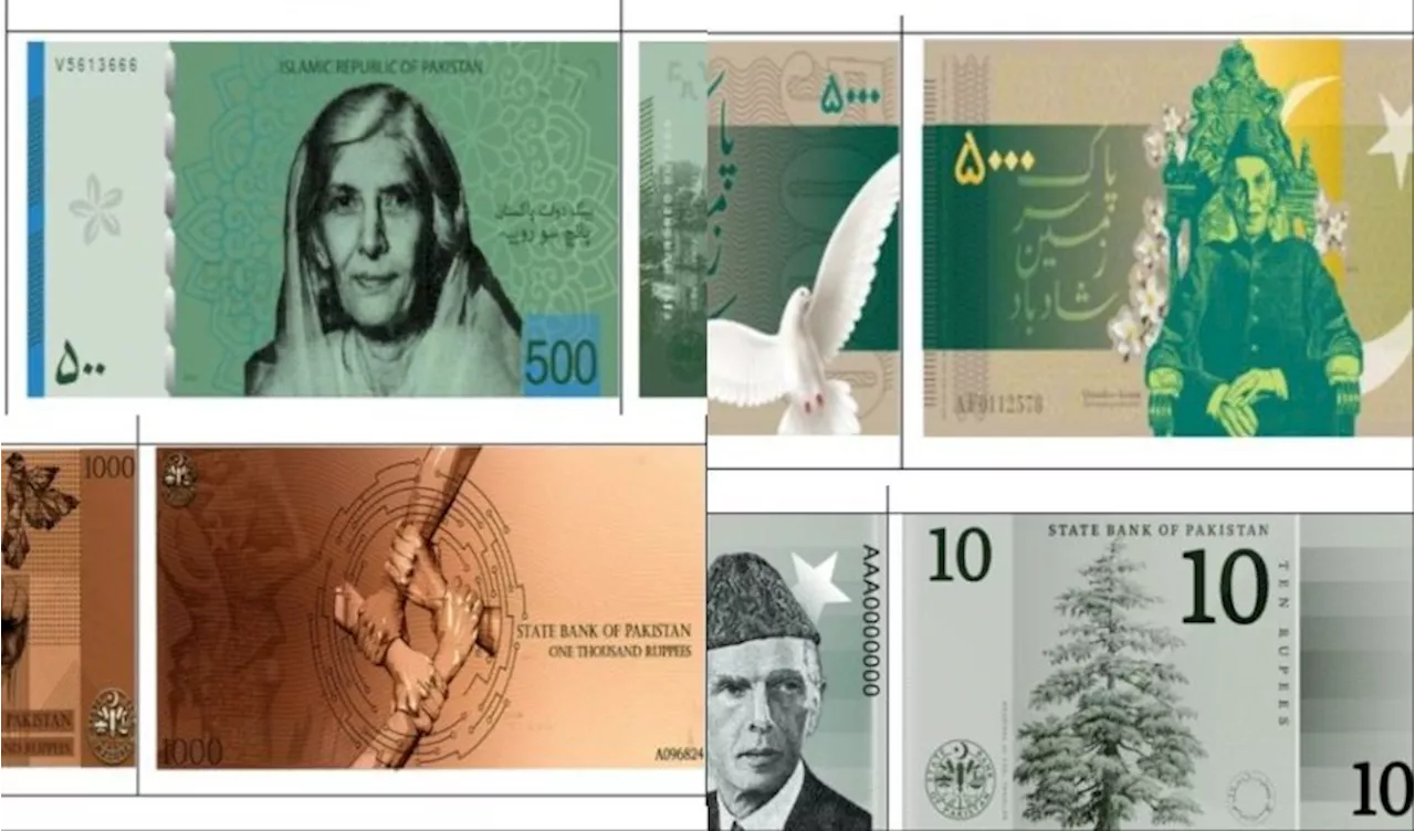 SBP finalize Pakistan’s new currency note designs