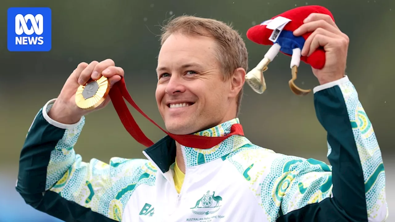 Australian para canoeist Curtis McGrath pays tribute to his family after winning fourth Paralympic Games gold