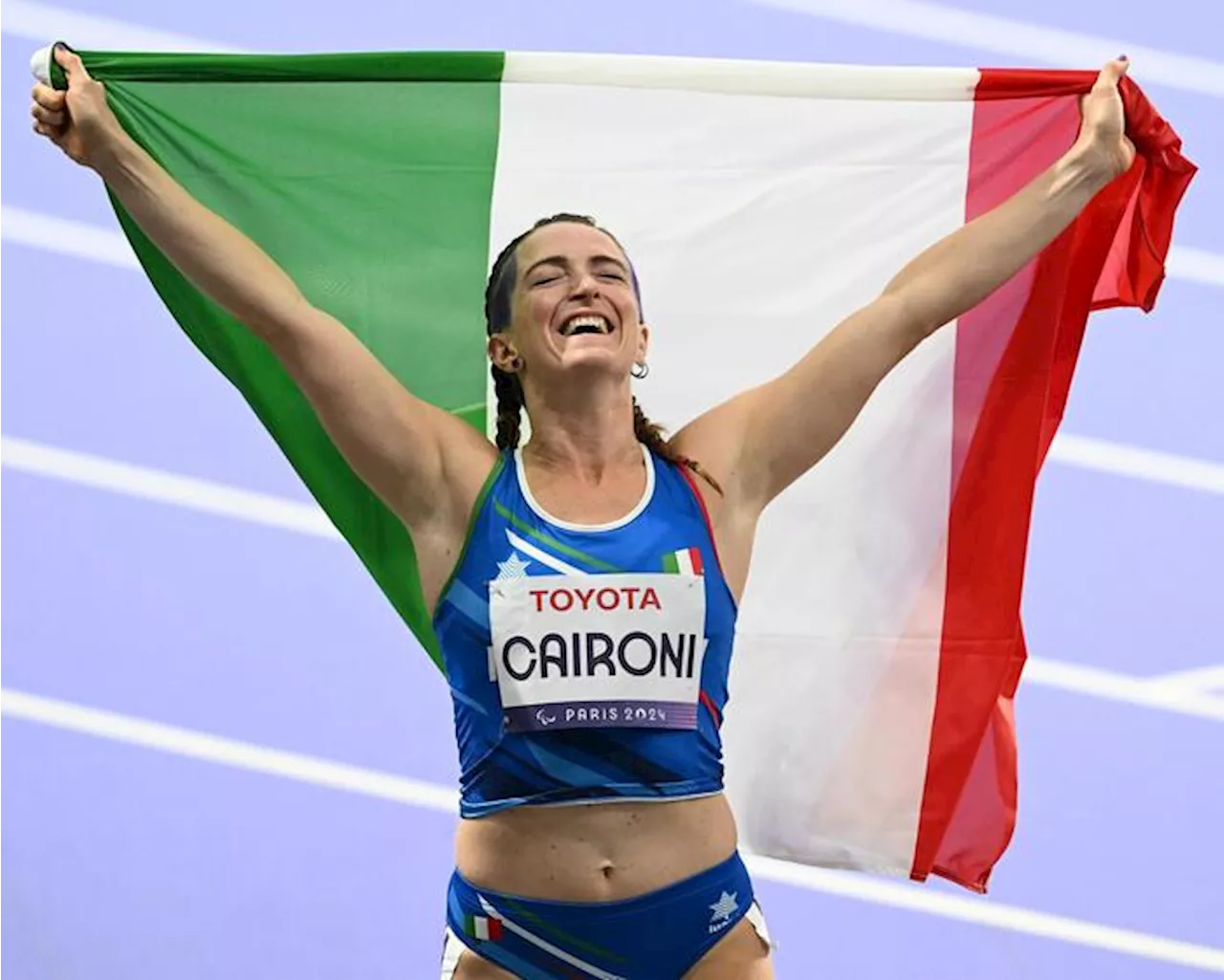 Paralimpiadi: Italia da record, nei 100m caduta-choc Sabatini