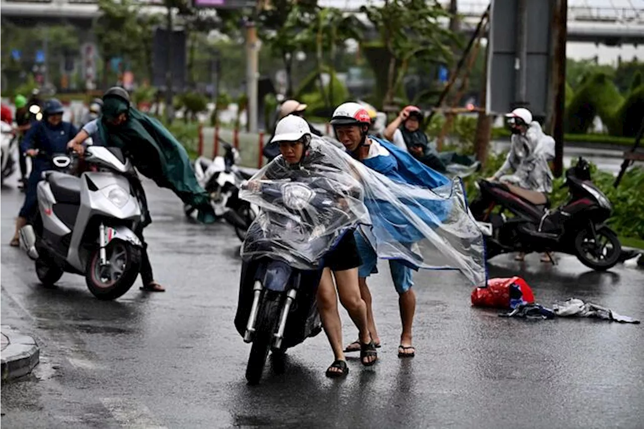 Tifone Yagi, in Vietnam quattro morti e 78 feriti