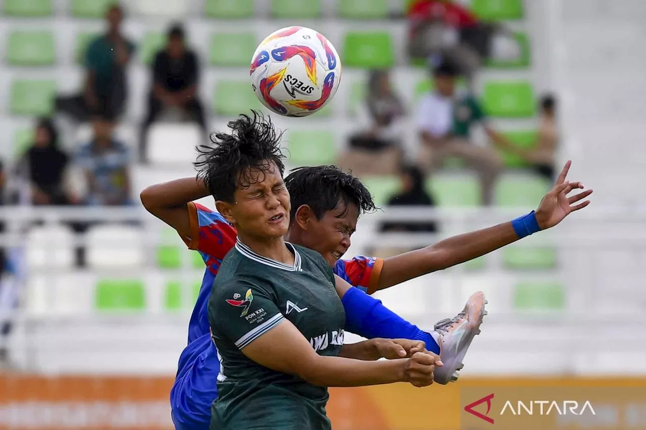 Sumut: Sepak bola putri Jabar menang tipis atas Babel dengan skor 1-0