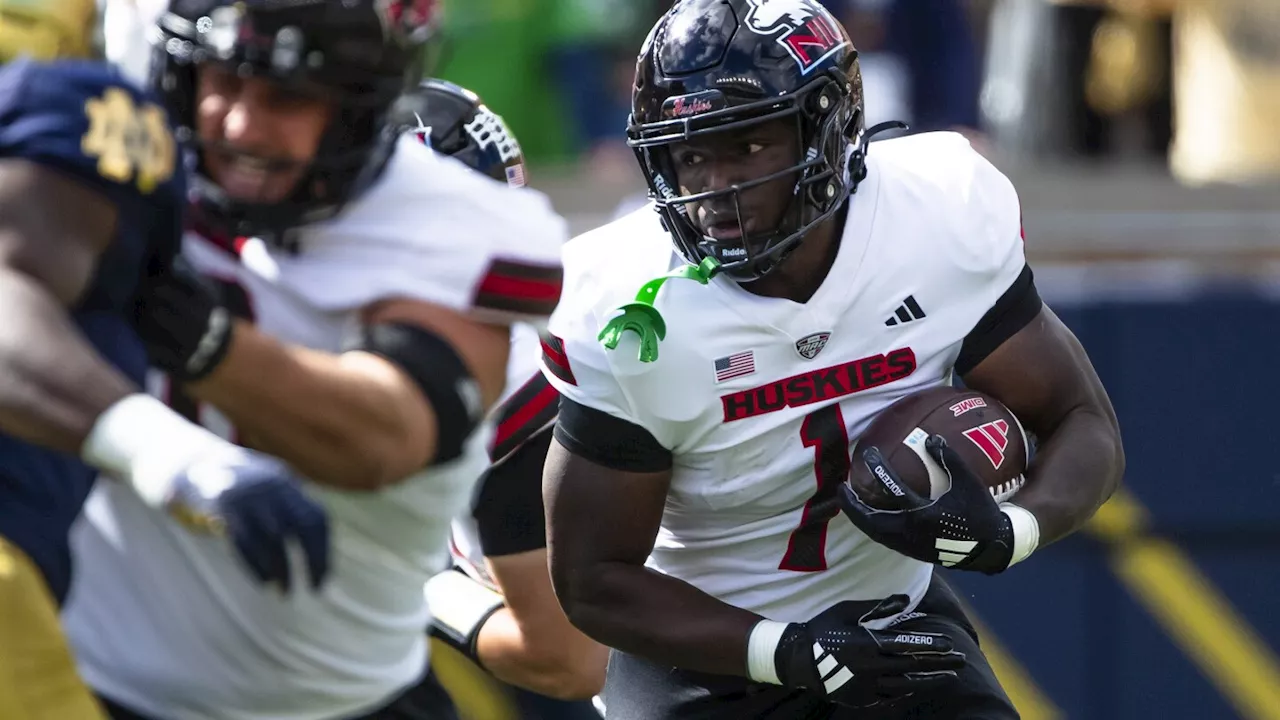 Northern Illinois stuns No. 5 Notre Dame 16-14 with field goal in final minute