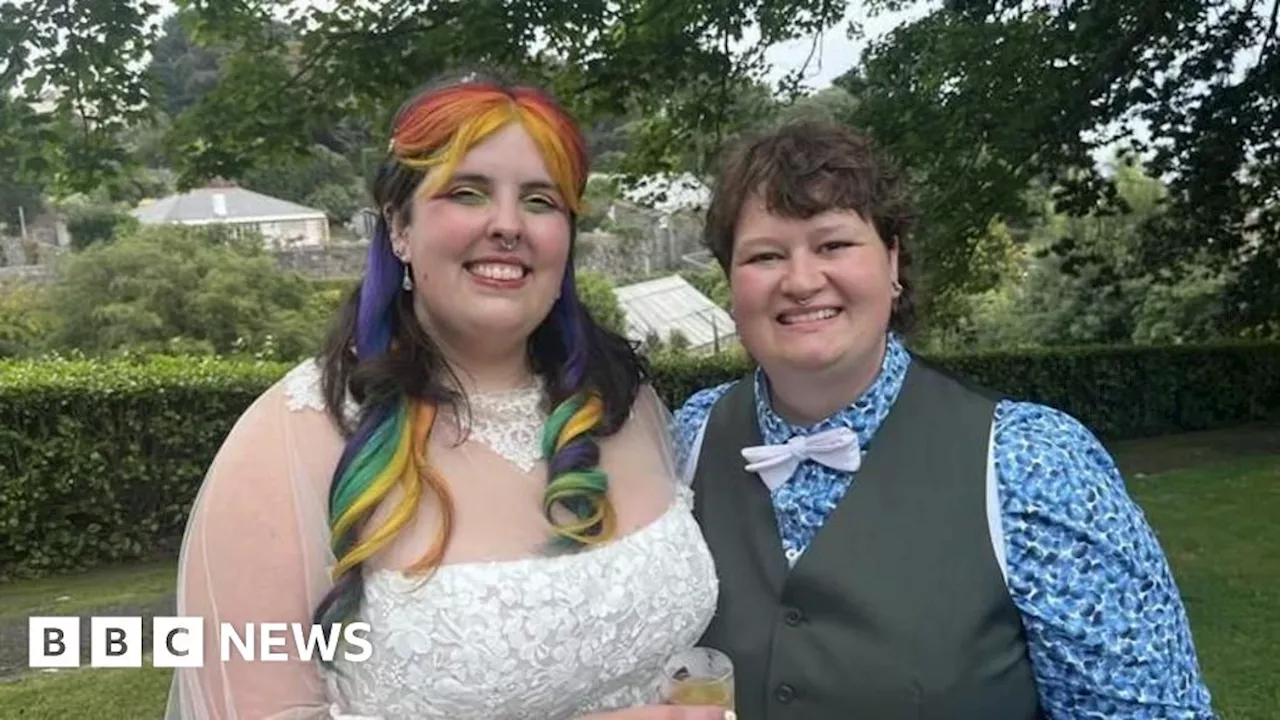 Couple get married at Channel Islands Pride in Guernsey