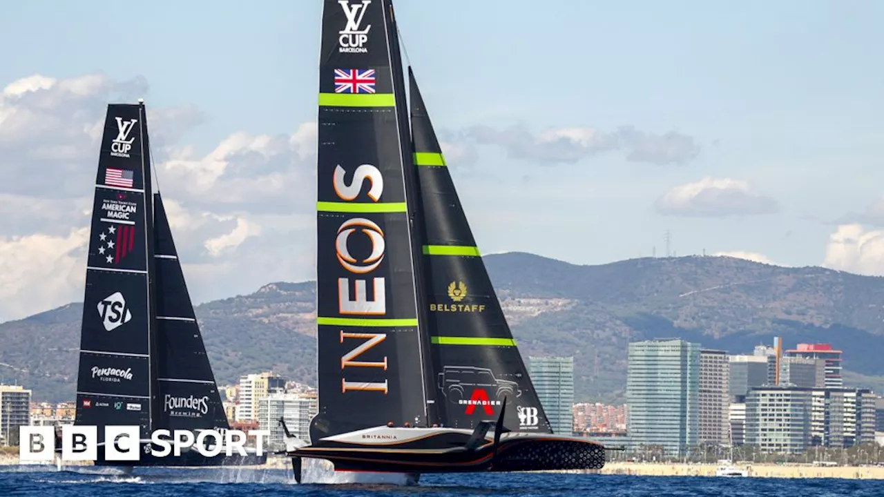 America's Cup: Ainslie's Ineos Britannia reach next round of Louis Vitton Cup