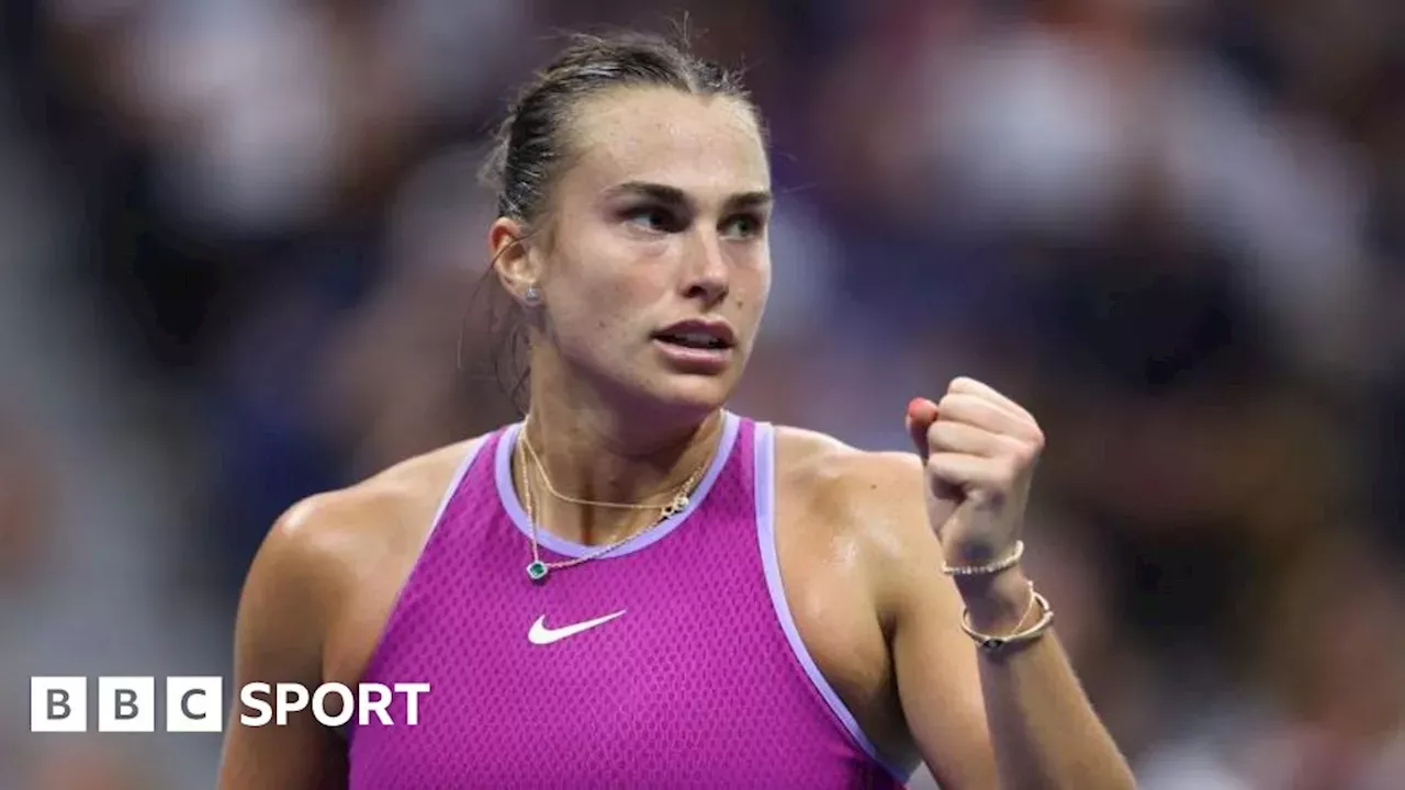 US Open women's final 2024 Aryna Sabalenka holds off Jessica Pegula to