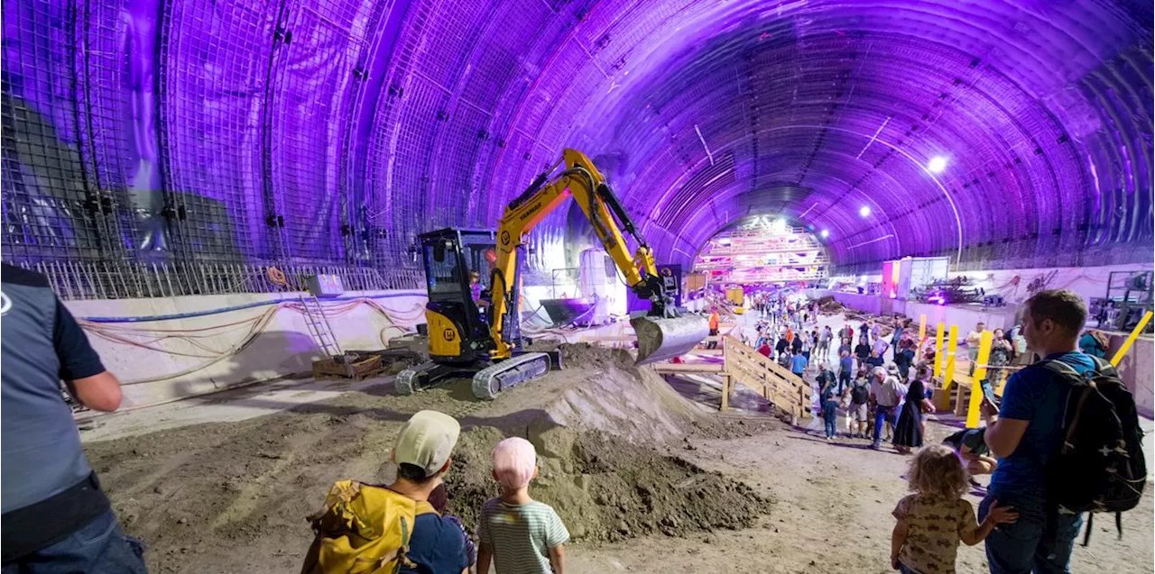 Tag der offenen Baustelle: So sieht Berns neuer Bahnhof im Rohbau aus