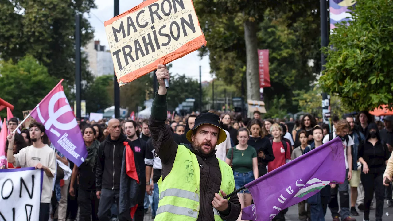 Premier ministre: 26.000 manifestants à Paris selon la police, 160.000 selon LFI