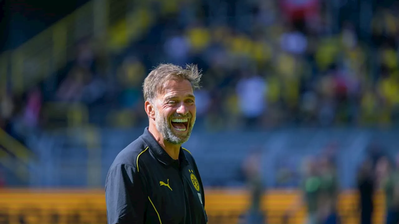 BVB: Dortmunder Legenden-Gipfel – Jürgen KLOPP wieder SCHWARZ-GELB