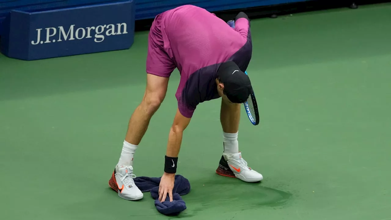 US Open: Darum musste Jack Draper sich übergeben