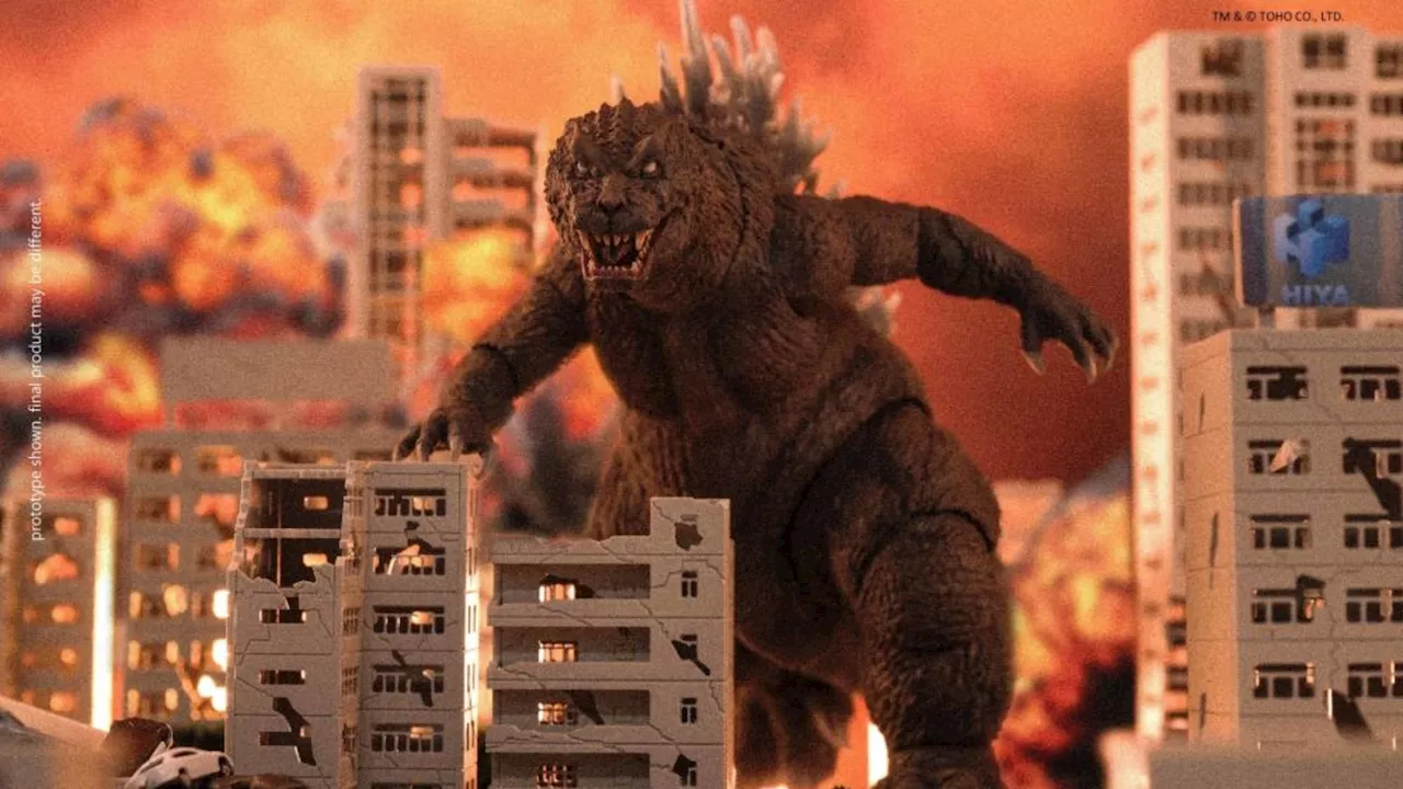 Godzilla Gets Unleashed with New All-Out Attack Figure from Hiya Toys 