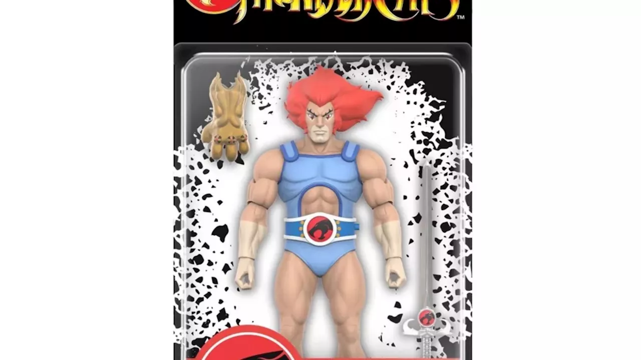 Super7 Announces New Bare Bones ThunderCats Deluxe Lion-O Figure