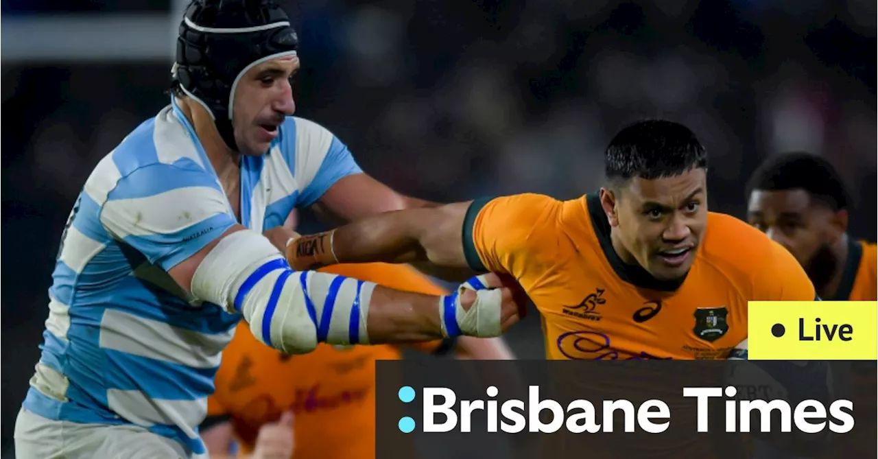 Rugby Championship 2024 LIVE: Argentina v Wallabies