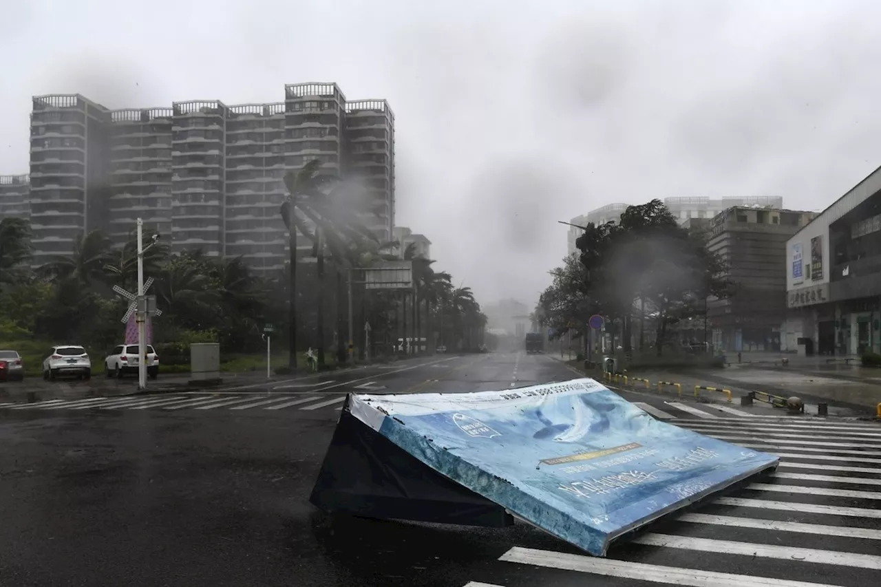 Vietnamese authorities say Typhoon Yagi has killed at least 4 and injured 78 others