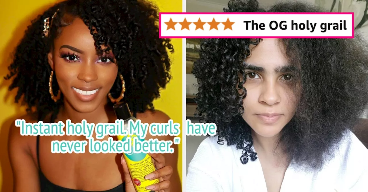 21 Products Curly Hair Reviewers Call 'Holy Grails'