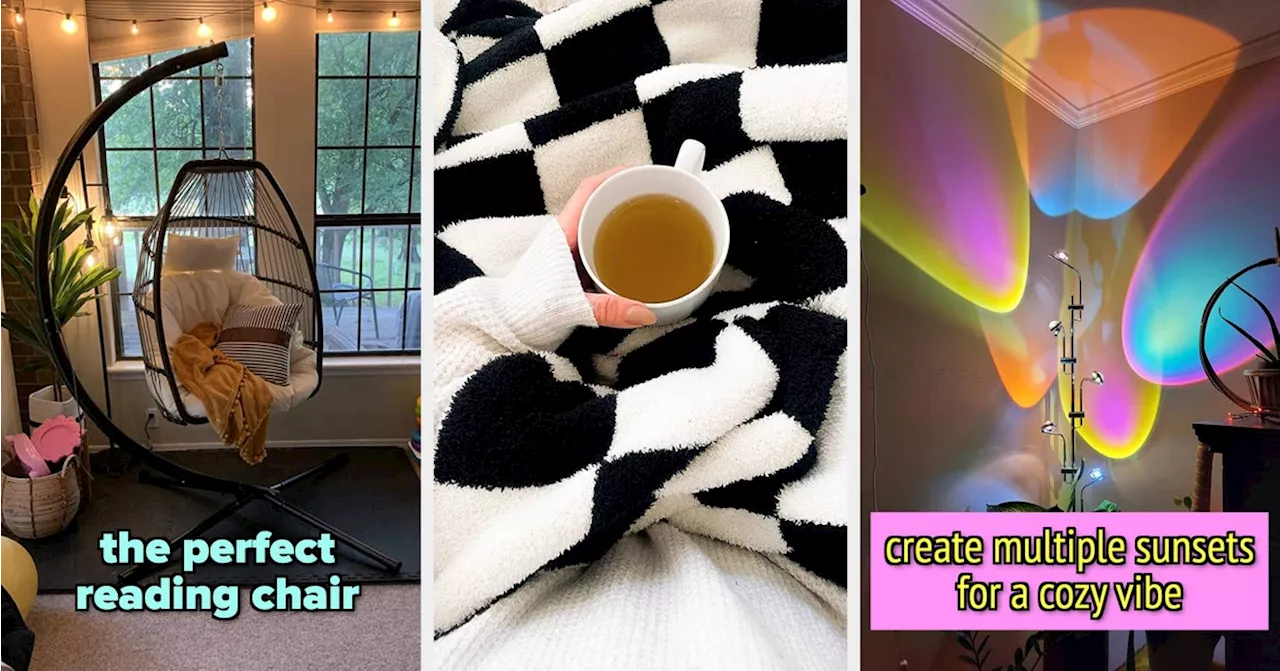 34 Products That'll Make Your Home Nice 'N Cozy