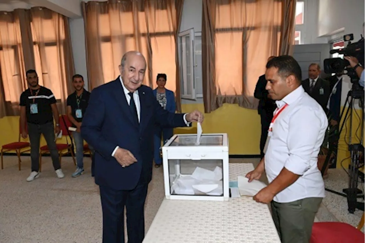 Vote prolongé en Algérie pour la présidentielle, Tebboune grand favori