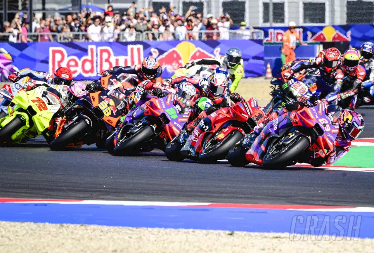 Martin 2024 San Marino MotoGP, Misano Sprint Race Results