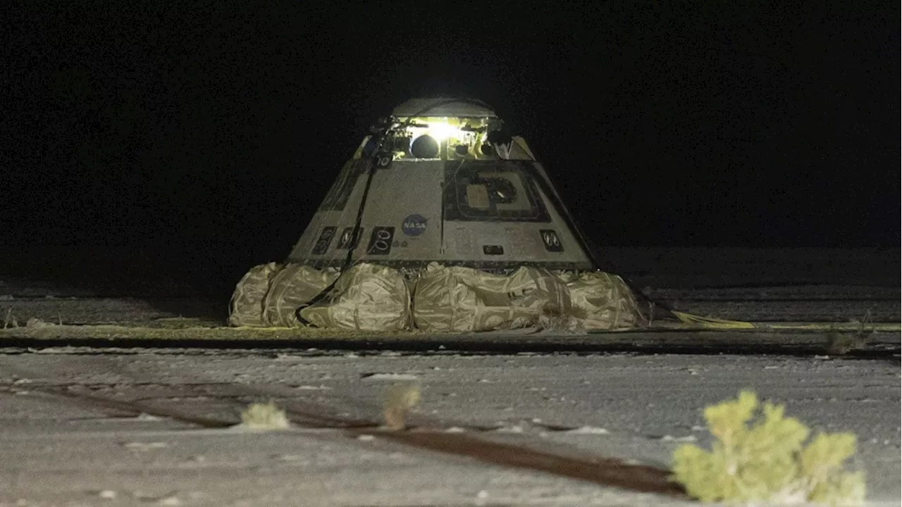 Two astronauts are left behind in space as Boeing's troubled capsule returns to Earth empty