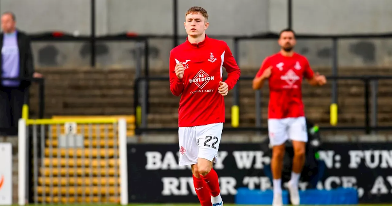 Hibs loan star admits season at Airdrie is huge as he targets new deal