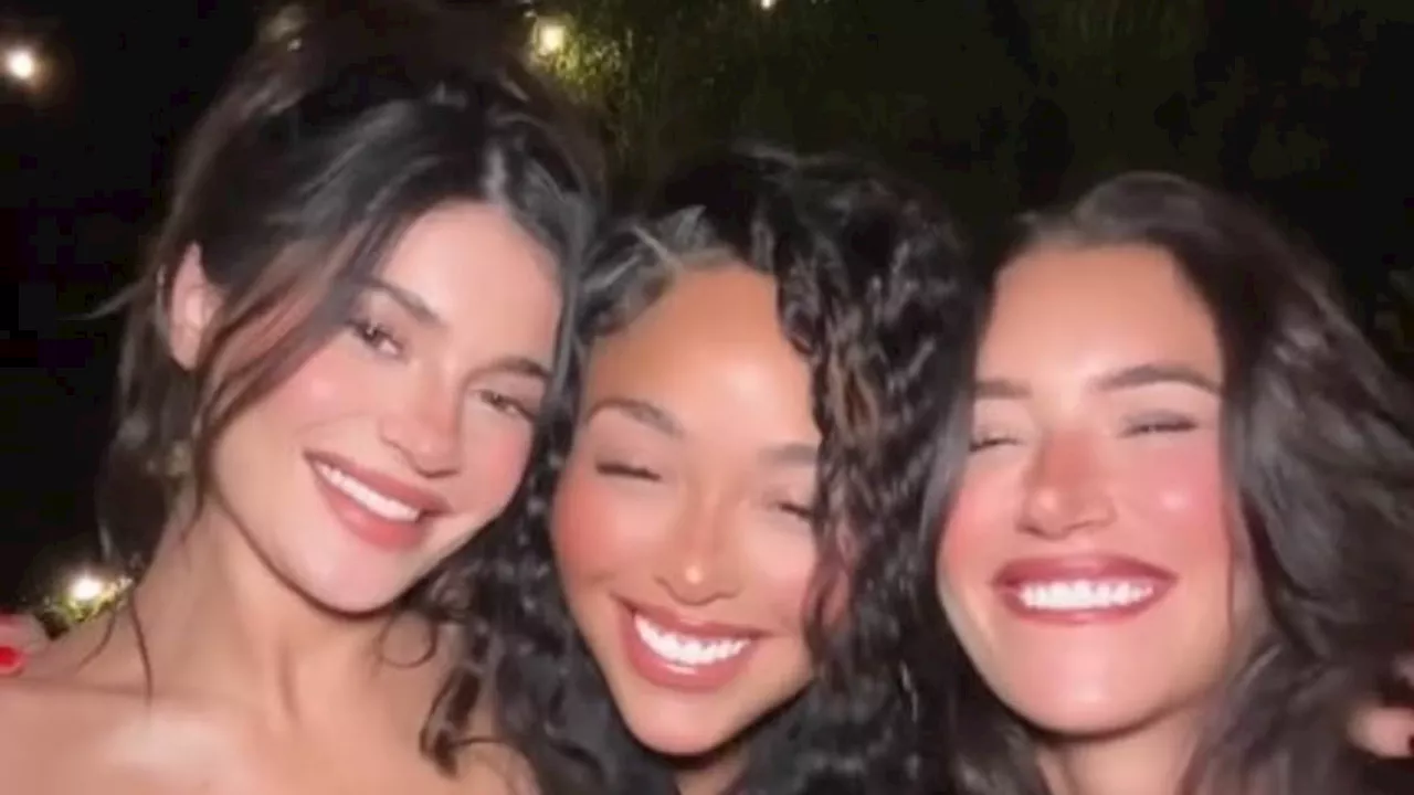 Kylie Jenner REUNITES with Jordyn Woods in new TikTok - five years after Tristan Thompson cheating...