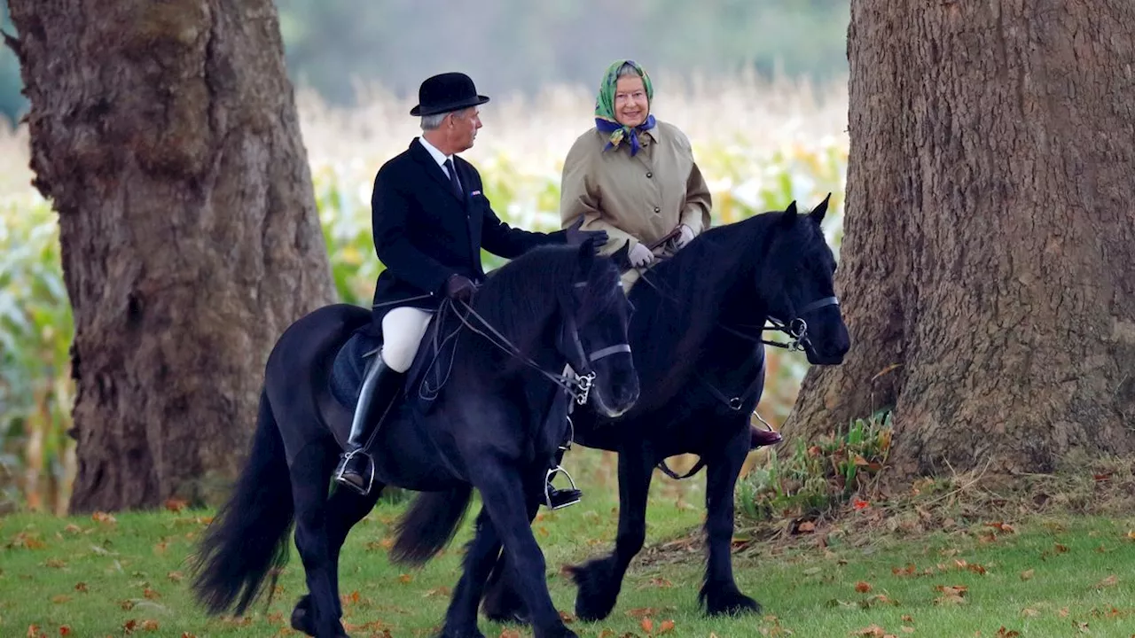 Nonnen, Milch und Whiskey: Diesen Witz erzählte Queen Elizabeth bei ihrem letzten Ausritt