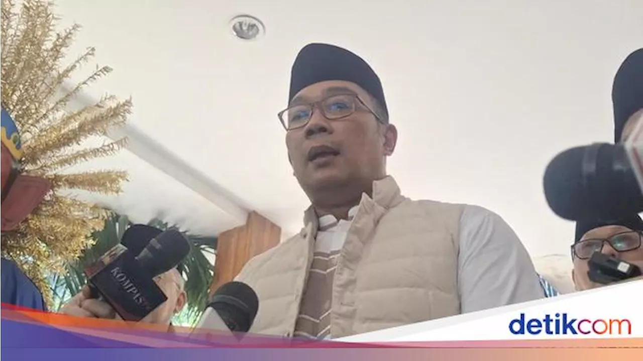 Janji Ridwan Kamil Beri Rp 100- 200 Juta Tiap RW Jika Jadi Gubernur Jakarta