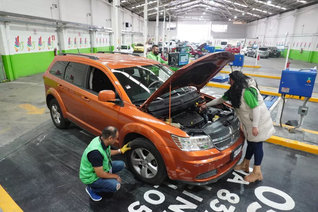 A estos autos les toca verificar en septiembre en CDMX y Edomex