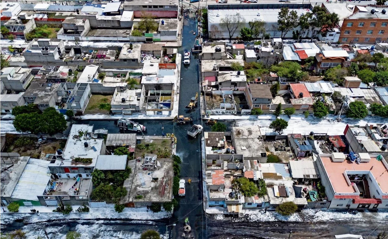 Avanza en 90% la atención de la emergencia en Chalco