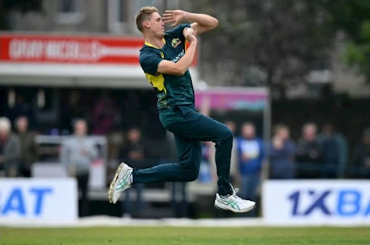 Green leads Australia to T20 series sweep of Scotland