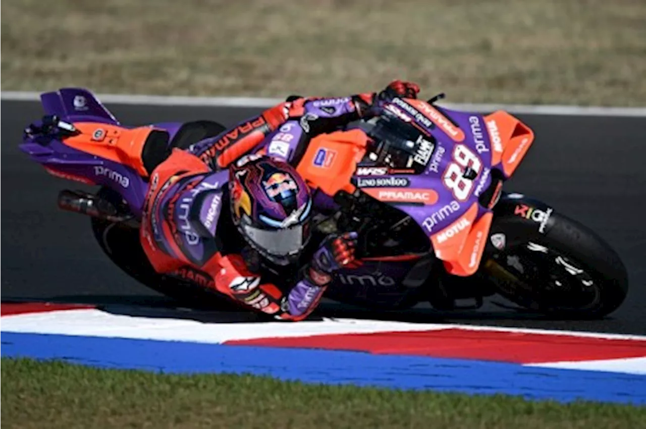 MotoGP leader Martin roars to victory in San Marino sprint