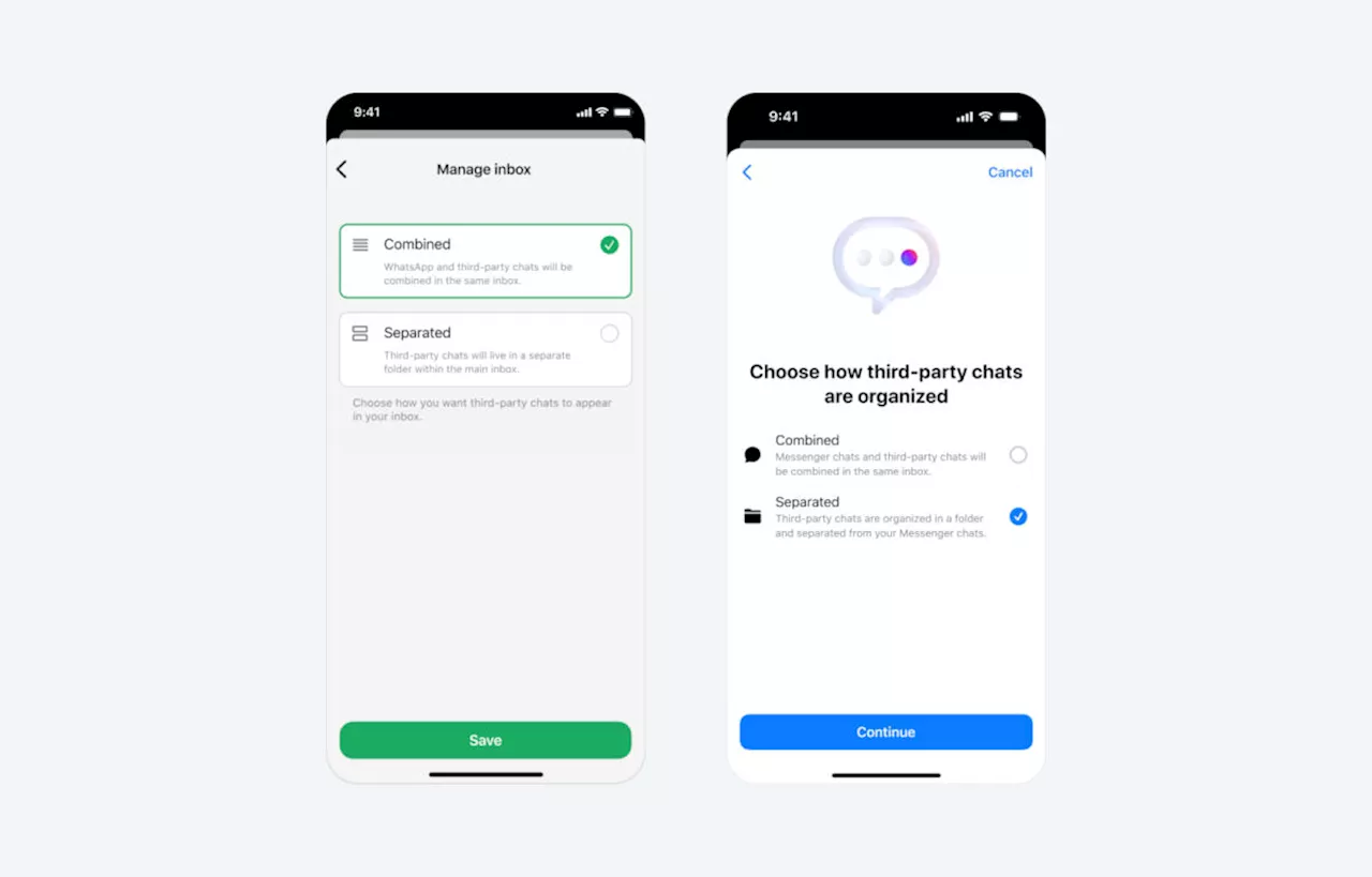 Meta shares how WhatsApp and Messenger will interact with other messaging apps in the EU