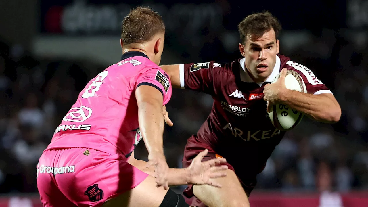 Top 14 -1re journée : L'UBB s'offre un Stade français brouillon