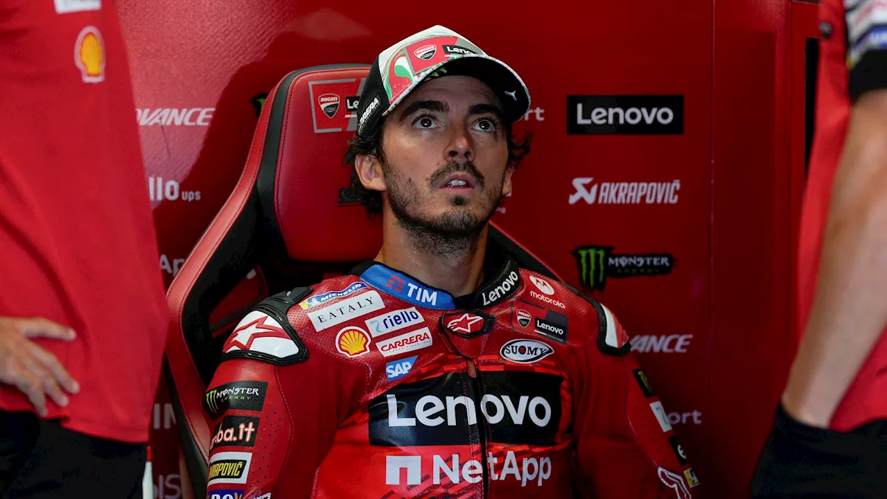 Pecco Bagnaia amareggiato dopo il 2° posto nella Sprint Race: 'Partenza disastrosa, non sono soddisfatto'