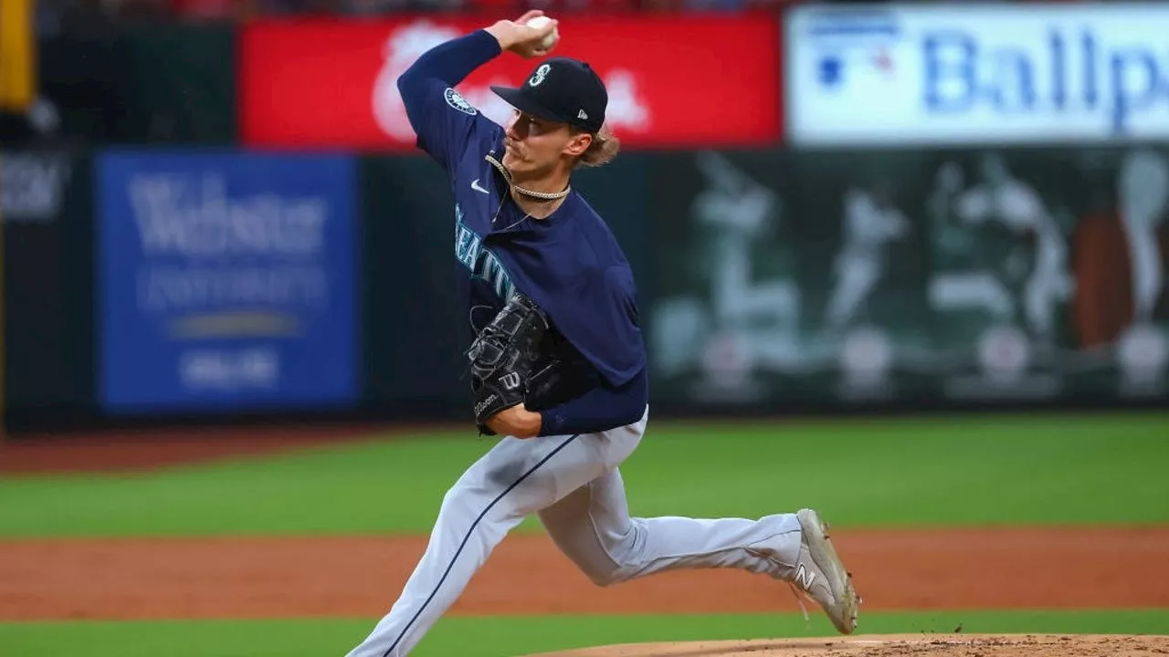 Bryce Miller tosses six scoreless in Seattle Mariners 6-1 win over Cardinals