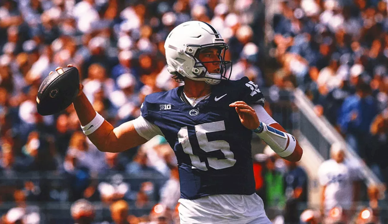 Drew Allar Throws For 2 TDs, Runs For Another As No. 8 Penn State Holds ...