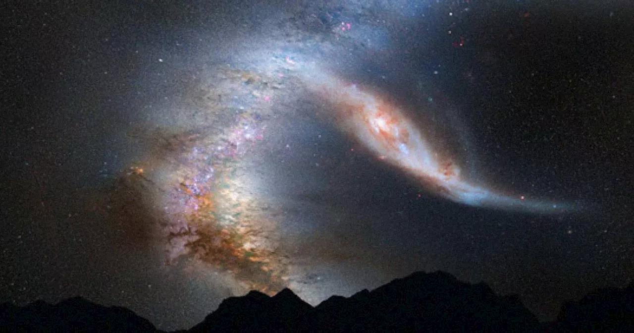 Our Galaxy Appears to Be Touching Another Galaxy, Scientists Say