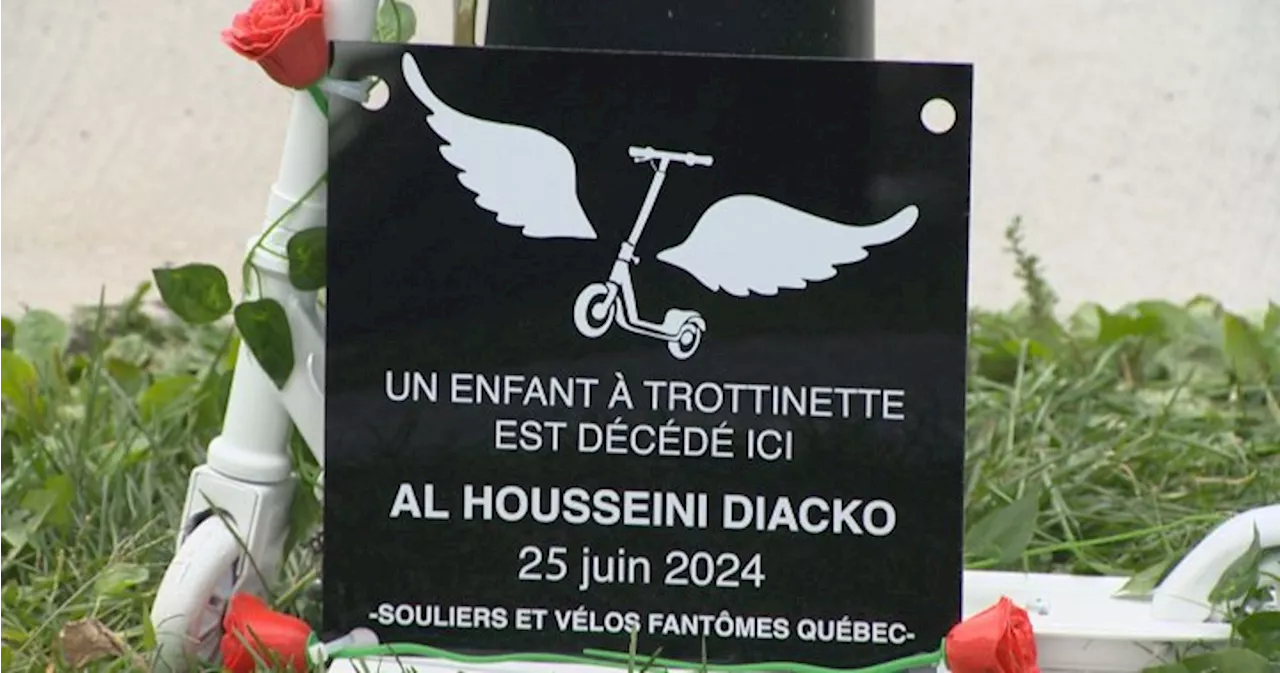 Montreal borough’s first-ever ‘ghost’ scooter honours fallen rider