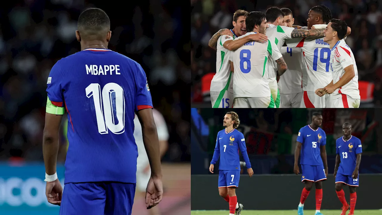 Rapor Pemain Prancis Vs Italia: Kylian Mbappe Buntu, Rekor Gol Tercepat Bradley Barcola Tercoreng Usai Dihajar Di Parc Des Princes