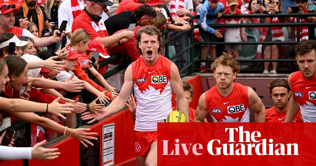 Sydney Swans v GWS Giants: AFL qualifying final