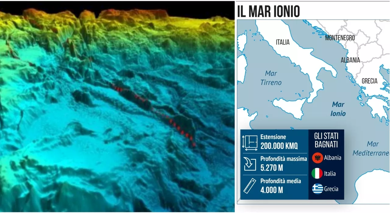 Vulcani di fango scoperti sul fondale del mar Ionio meridionale: così il sistema di faglie allontana la Calabr