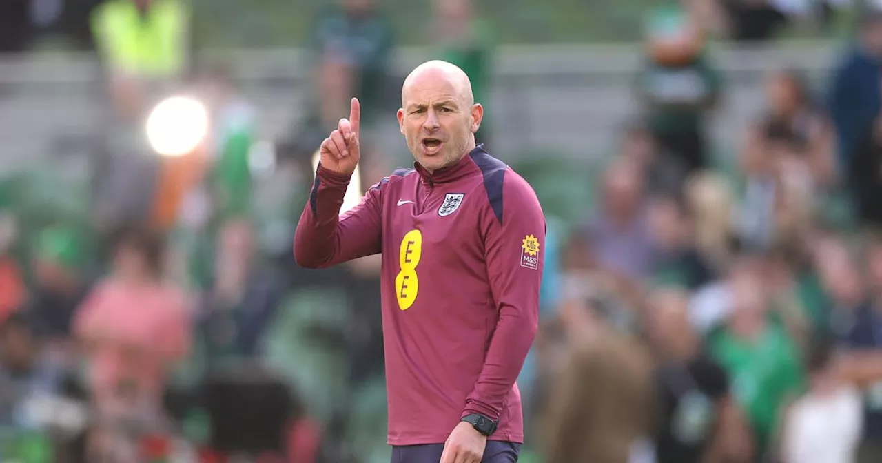 Carsley in hilarious Ireland v England bench error ahead of Nations League clash