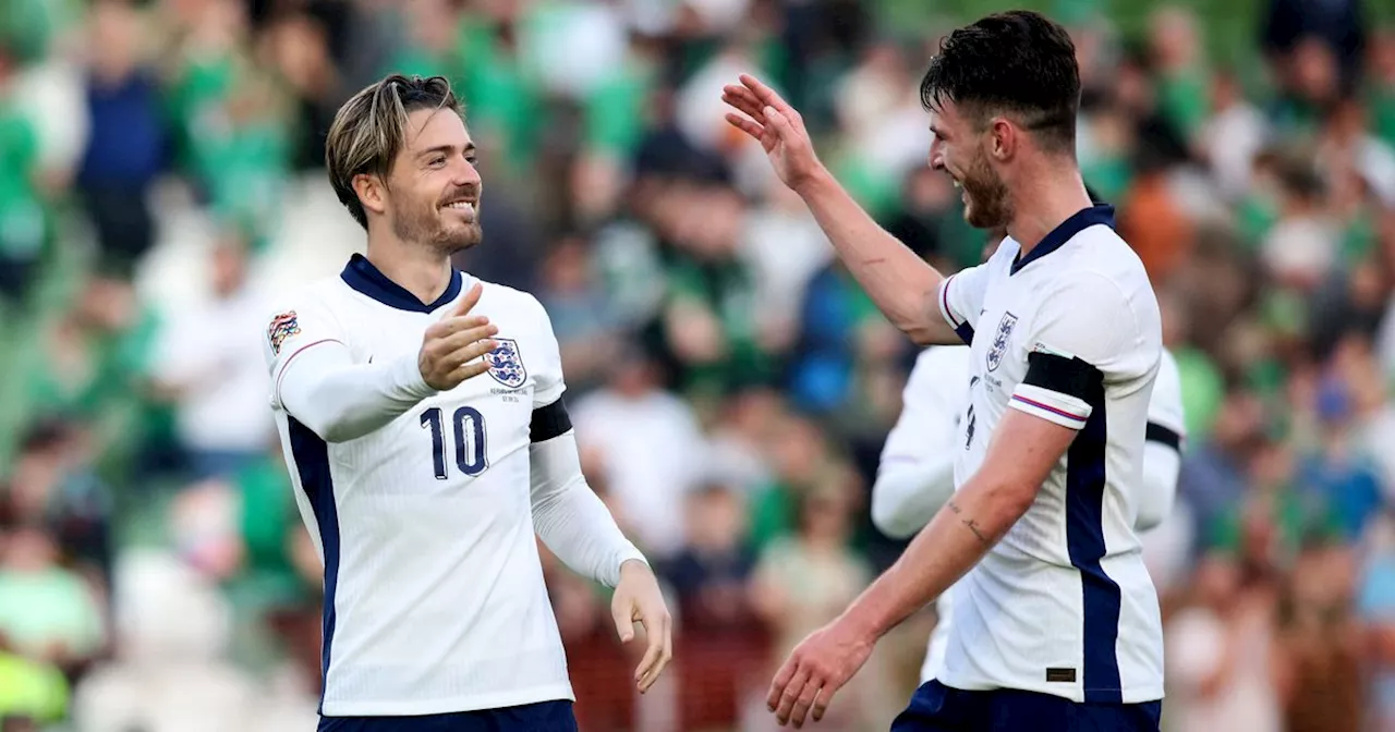 Ireland v England player ratings as Rice and Grealish tear Ireland to shreds