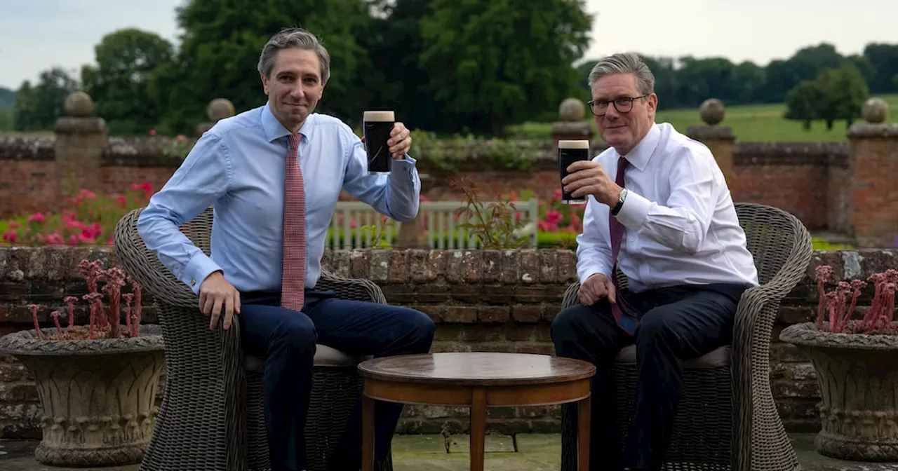 ‘The trajectory is very good’: can Simon Harris and Keir Starmer cleanse the Anglo-Irish palate?