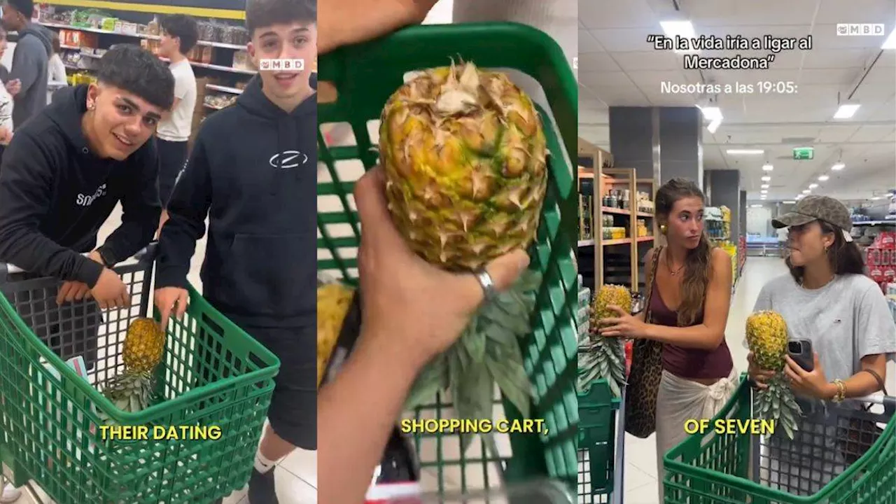 स्पेन में वायरल हो रहा डेटिंग का अजीबोगरीब ट्रेंड, सुपरमार्केट में Pineapple की मदद से पार्टनर ढूंढ रहे लोग