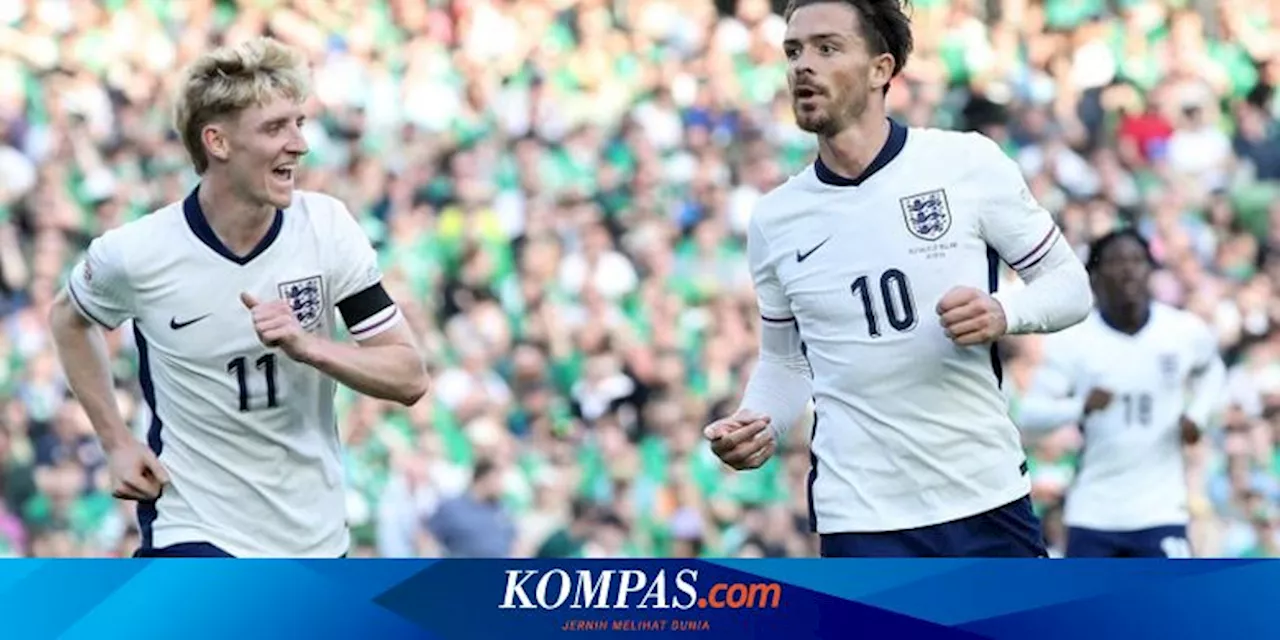 Hasil Irlandia Vs Inggris 0-2: Gol dari Dua 'Pengkhianat'