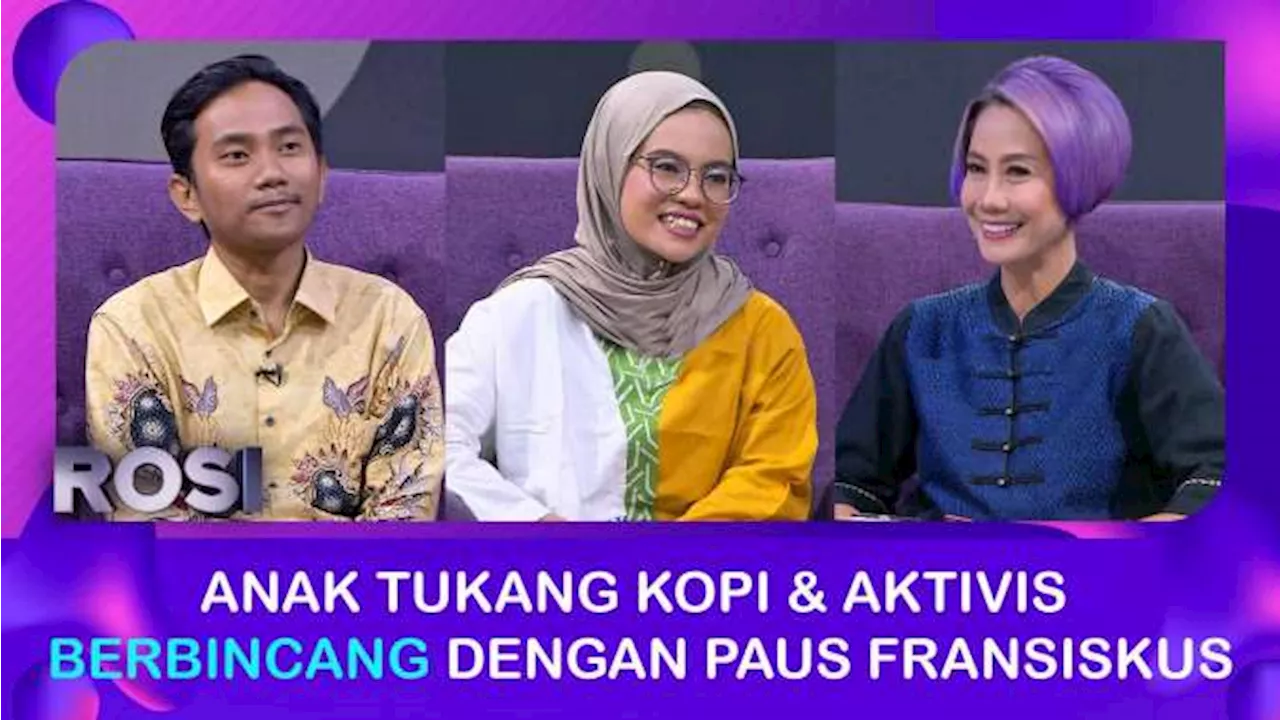 Deni Iskandar & Dewi Praswida, Dua Mahasiswa Berbincang dengan Paus Fransiskus di Vatikan