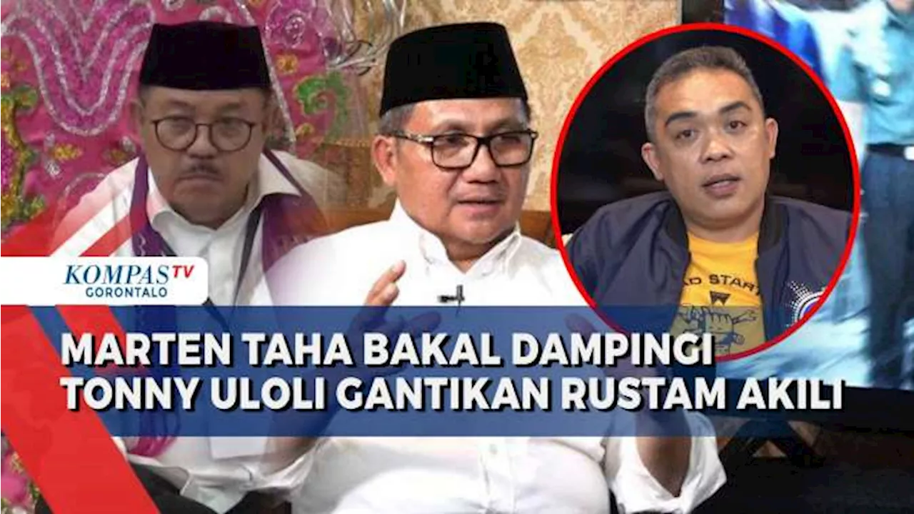 Marten Taha Bakal Dampingi Tonny Uloli Dalam Pilgub Gorontalo Gantikan Rustam Akili